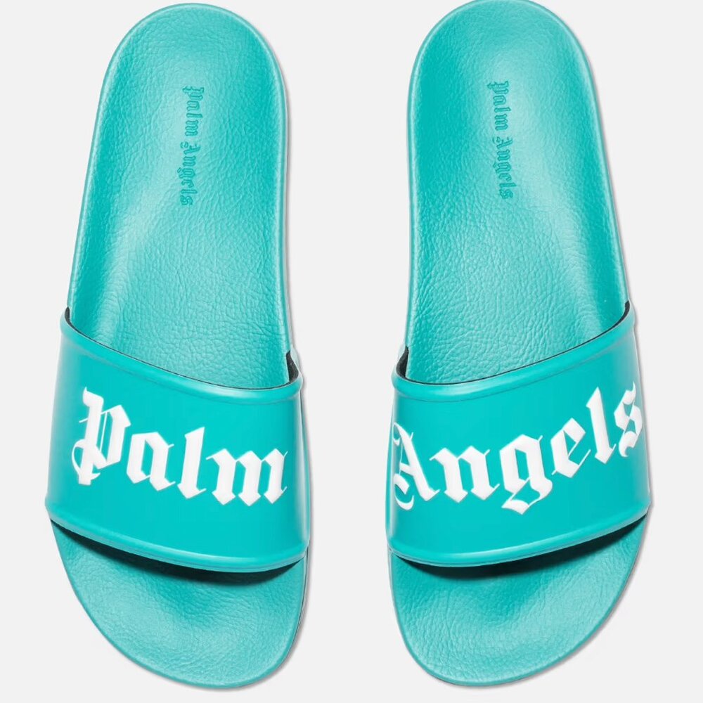 Palm Angels Logo Pool Slides